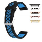 Cumpara ieftin Curea silicon, compatibila Apple Watch 9|8|7|6|5|4|3|2|1 Series, 41mm|40mm|38mm, Black Berry, Very Dream