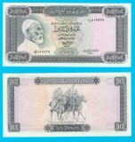 Libia 10 Dinars 1972 &#039;Omar el Mukhtar&#039; UNC serie: 519279 p#37