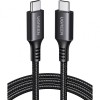 Cablu Date si Incarcare USB-C - USB-C UGREEN US567, 60W, 1m, Gri