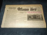 ZIARUL ROMANIA LIBERA 21 SEPTEMBRIE 1950