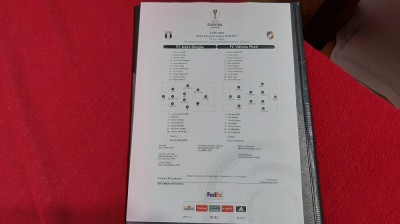 Foaie joc Astra Giurgiu - Viktoria Plzen foto