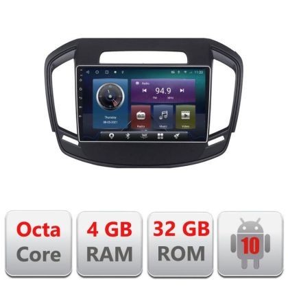 Navigatie Opel Insignia 2014-2016 C-338 Octa Core cu Android Radio Bluetooth Internet GPS WIFI 4+32GB CarStore Technology