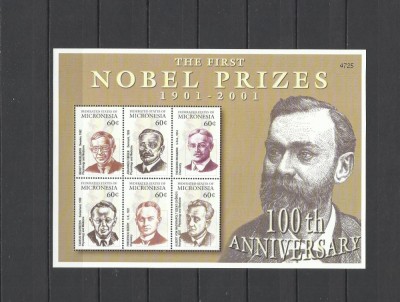 MICRONESIA 2001 LAUREATI AI PREMULUI NOBEL foto