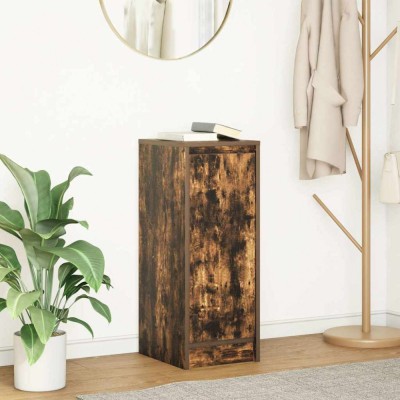 vidaXL Bufetă Stejar afumat 29,5x34x76 cm Lemn prelucrat 861611 foto