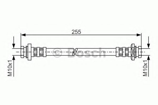 Conducta / cablu frana SUZUKI GRAND VITARA I Cabriolet (GT) (1998 - 2005) BOSCH 1 987 481 178