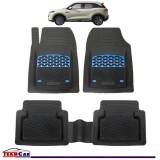 Cumpara ieftin Covorase Auto BYD Atto 2 Cauciuc Reciclat, Ajustabile, Margine Inaltata 3cm, Antiderapante, Set 4 Bucati, Albastru