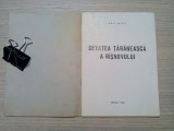 CETATEA TARANEASCA A RISNOVULUI - Emil Micu - Muzeul Judetean Brasov, 1969, 40p, Alta editura