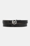 MICHAEL Michael Kors curea culoarea negru, 29MKWB528984