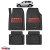 Covorase Auto TeamCar&reg; Tip Tavita Compatibile BMW X1 E84 SUV (2009&ndash;2015) Red, Cauciuc, Oem