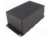 Carcasa aluminiu, 120mmx188mmx82mm, IP54, HAMMOND - 1590EFLBK