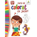 Carte Colorat Cu Jocuri, - Editura Gama
