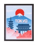 Cumpara ieftin Tablou decorativ canvas Tokyo 40x3.2x50 cm