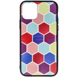 Husa iPhone 11 Pro, TPU Mozaic, Colors
