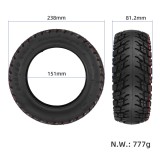 Anvelopă Off-Road 255&times;80 Tubeless 10&times;3 pentru trotinete electrice Kaabo, Kugoo, Zero 10X