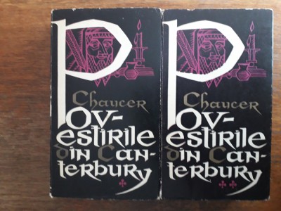 Povestirile din Canterbury 2 vol. - Chaucher / R6P4S foto