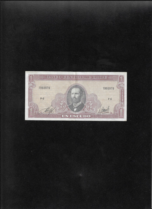 Chile 1 escudo 1962(65) seria1993979