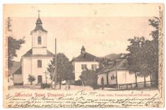 SV * VISEU * BISERICA si PAROHIA CATOLICA * 1900 * RARA ! foto