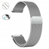 Curea milanese metalica 22mm cu magnet Samsung Galaxy Watch 3 Gear S3 Huawei GT