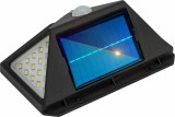 Lampa Solara 100 LED, Senzor de Lumina si de Miscare, Buton de ON/OFF si de Setare a Intensitatii Luminii, Incarcare Solara, Indicator Protectie IP65,