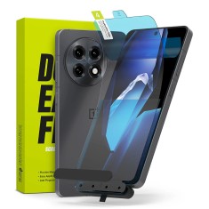 [Pachet 2x] Folie OnePlus 13R Ringke Dual Easy Film Full Coverage, transparenta foto