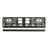 Suport Numar Inmatriculare Auto Negru Mega Drive - Polipropilena 520x133 mm