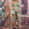 L834RR-1218 Set 3 piese pijama casual din material satinat