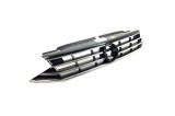 Grila radiator Volkswagen Passat (B8), 2020-, montare fata, cromat, Negru lucios, RapidAuto