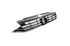 Grila radiator Volkswagen Passat (B8), 2020-, montare fata, cromat, Negru lucios, RapidAuto