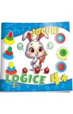 Jocuri logice cu autocolante 4 ani + - Inesa Tautu, Olga Timcov