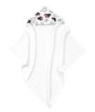 Prosop de baie pentru bebelusi din bumbac, cu gluga, Miki, 100 x 100 cm