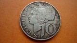 10 SCHILLING 1966 ARGINT *****, Europa