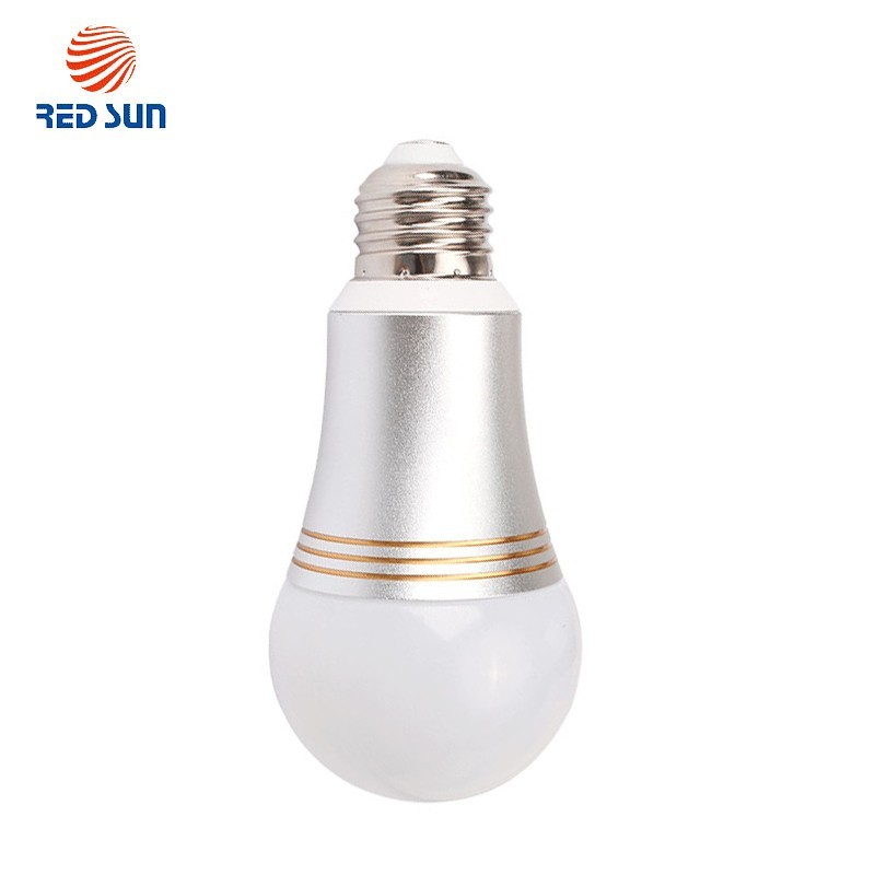 Bec inteligent LED RGB wifi rotund Red Sun – control aplicatie mobila ...