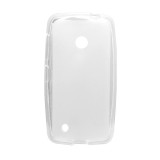 Husa silicon semitransparenta (cu spate mat) pentru Nokia Lumia 530