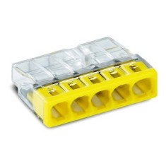 Clema Doza Compacta 5 Poli Conductor Rigid sau Semirigid 0.5 - 2.5 MM2