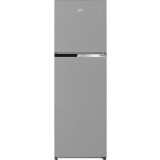 Frigider cu doua usi Beko RDNT271I40XBN, No Frost, 250 l, H 165 cm, Clasa E, argintiu