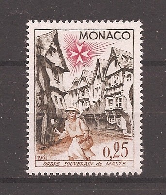Monaco 1961 - 4 serii, 8 poze, MNH