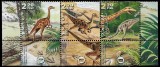 Israel 2000 - Fauna preistorica, dinozauri, serie neuzata cu tab