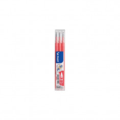 Set 3 rezerve roller Pilot Frixion Ball 0.7 mm Roz Coral