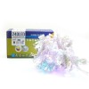 Instalatie Craciun eMazing, tip perdea, 2 M X 2 M, 240 led-uri, prelungitor 1.5 M, 8 jocuri de lumini, interconectabila, fir transparent, interior/ext