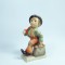 n Bibelou vechi Hummel baiat cu umbrela, german, mici defecte