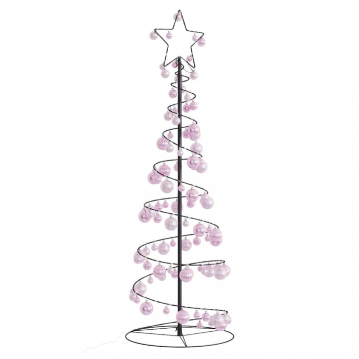 Pom de Crăciun cu LED-uri 100 LED-uri alb cald 150 cm