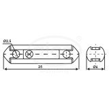 SIGURANTE FUZIBILE CILINDRICE 8A SET 100 BUC, Alca