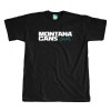 Tricou, T-Shirt Typo Logo, Black, Size L, Montana