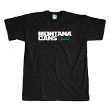 Cumpara ieftin Tricou, T-Shirt Typo Logo, Black, Size S, Montana