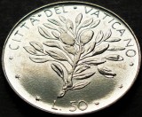 Cumpara ieftin Moneda 50 LIRE - VATICAN, anul 1974 * cod 5274 B - Papa Paul VI -lea = UNC, Europa