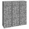 Gossi straturi inaltate de gabioane, 3 buc., 30x30x100 cm, fier