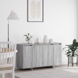 VidaXL Bufet Gri Gri Sonoma Lemn prelucrat 135 x 41 x 75 cm Bufet Gri