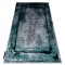 Covor DE LUXE modern 624 Cadru - structural gri / verde, 160x220 cm