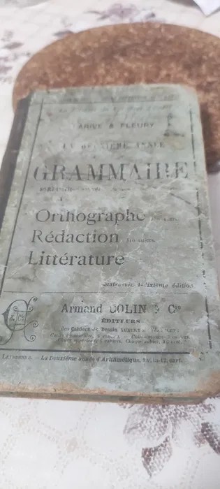 Grammaire Orthographe Redaction Litterature, an 1897, Larive &amp; fleury