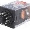 Releu electromagnetic, 230V AC, 10A, 3PDT, serie MKS, OMRON - MKS3PI-5 AC230